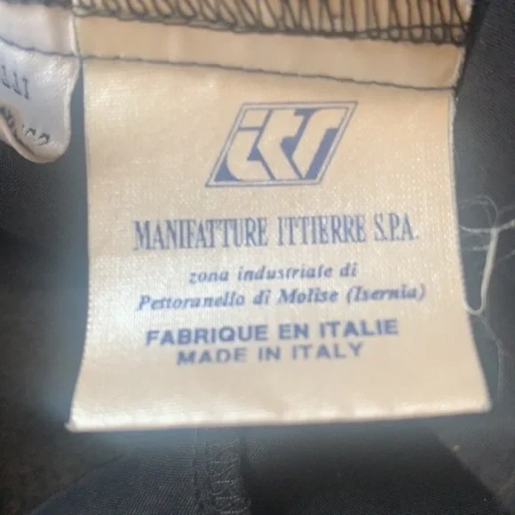 Versace Vintage Black with Polka Dot and Plaid accents Blouse - Picture 7 of 8